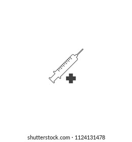 Syringe Icon template