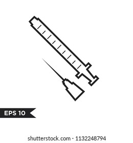 syringe icon template