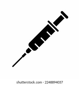 Syringe icon template. Stock vector illustration.