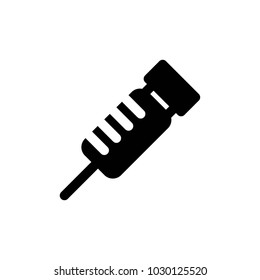 syringe icon vector