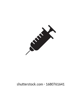 Syringe Icon Vector Design And Illustration