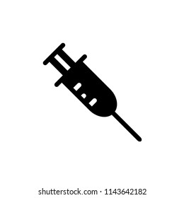 Syringe icon vector design template.