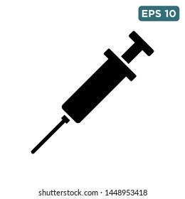 syringe icon vector design template
