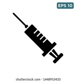 syringe icon vector design template