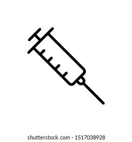 Syringe Icon vector design template