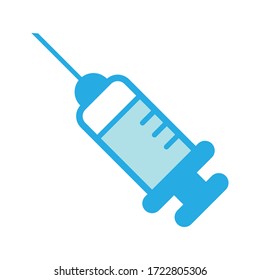 Syringe icon vector design template