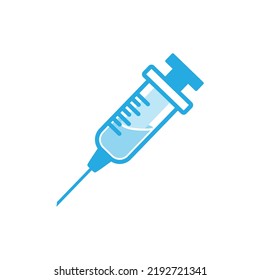 Syringe icon vector design template