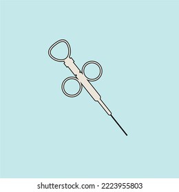 Syringe icon vector design template