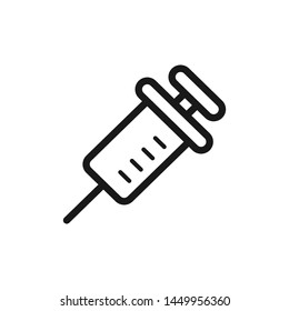 Syringe icon Vector EPS 10
