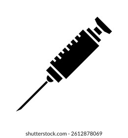  syringe icon Vector graphic illustration. Syringe, Injection, Vaccination in trendy flat style design. Vector graphic illustration. Suitable for website design, logo, app, template, and ui. eps 10