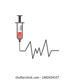 Vektorillustration-Design-Vorlage für Spritzensymbol