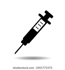 Syringe Icon Vector illustration design