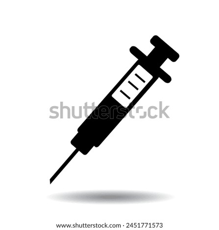 Syringe Icon Vector illustration design