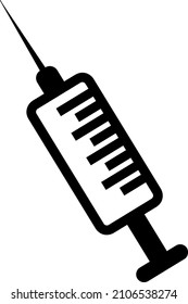 syringe Icon vector illustration on white background..eps