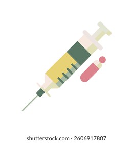 syringe icon vector illustration style
