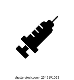 Syringe icon vector. injection sign and symbol.vaccine icon