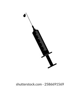 Syringe Icon Vector. injection icon vector for web, computer and mobile app. 