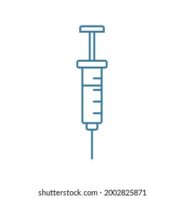 Syringe icon vector for logo