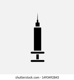 
Syringe Icon - Vector, Sign and Symbol for Design, Presentation, Website or Apps Elements.