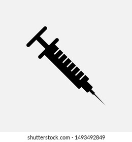 
Syringe Icon - Vector, Sign and Symbol for Design, Presentation, Website or Apps Elements.