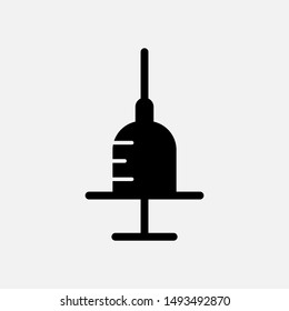 
Syringe Icon - Vector, Sign and Symbol for Design, Presentation, Website or Apps Elements.