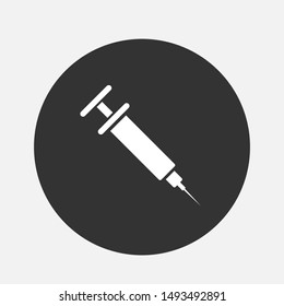 
Syringe Icon - Vector, Sign and Symbol for Design, Presentation, Website or Apps Elements.