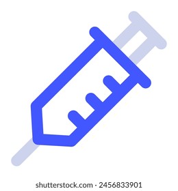 Spritzen-Symbol für Web, App, Infografik, etc