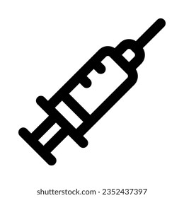 syringe icon for your website, mobile, presentation, and logo design.