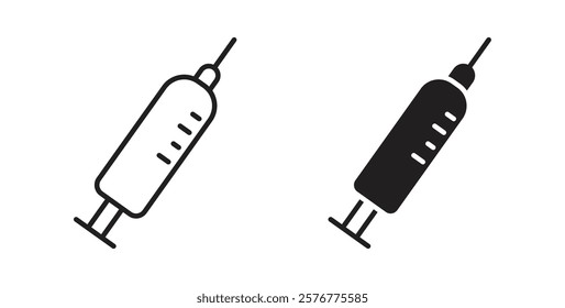 Syringe icons pack for ui designs