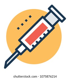 
Syringe to inject fluids or into or withdraw them from something
