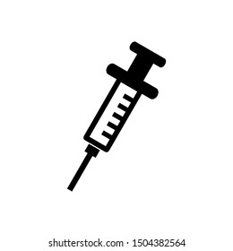 syringe injection doctor inject hospital medical nurse icon flat health