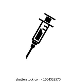 syringe injection doctor inject hospital medical nurse icon flat health