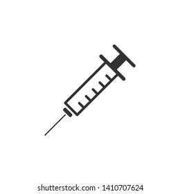 Syringe Injection Icon Vector Illustration - Vector