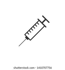 Syringe Injection Icon Vector Illustration - Vector