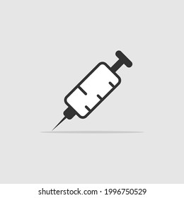 Syringe Injection Icon Vector Illustration
