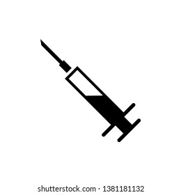 Syringe injection icon vector templates