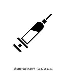 Syringe injection icon vector templates