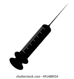 syringe logo vector
