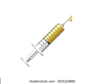 Syringe Medical Object Vector Image