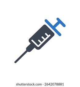 A syringe with a needle icon