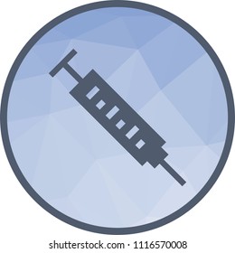 Syringe, needle, injection