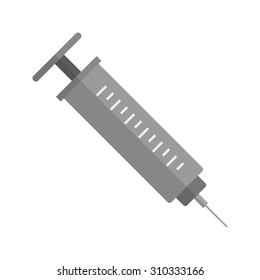 Syringe, needle, injection icon vector image. Can also be used for healthcare and medical. Suitable for mobile apps, web apps and print media.
