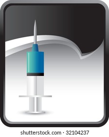 syringe on rip curl background