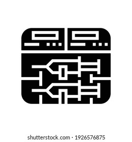vector de icono de glifo de bomba de jeringa. signo de la bomba de jeringa. símbolo de contorno aislado ilustración negra