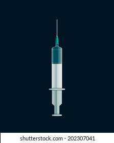 syringe realistic