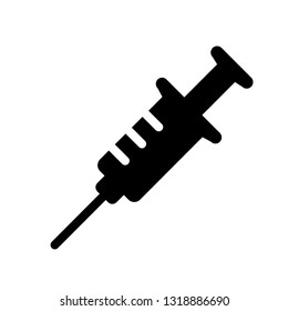 Syringe Simpel Icon Vector