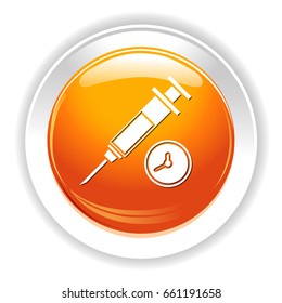 syringe time icon