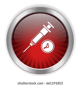 syringe time icon