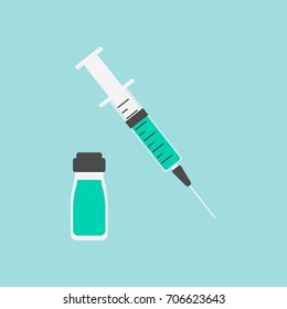 Syringe vaccine