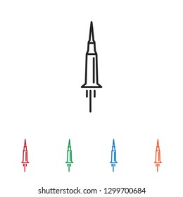 Syringe vector icon